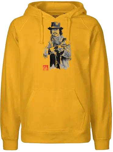 charles bronson in red sun - Charles Bronson, Red Sun, movie, classic, western, sumi-e - Fairtrade Hoodie