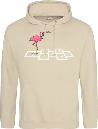Hopping Flamingo!