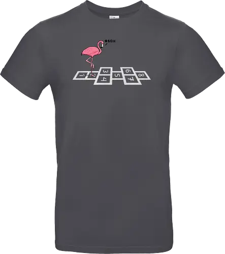 Hopping Flamingo!