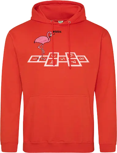 Hopping Flamingo!