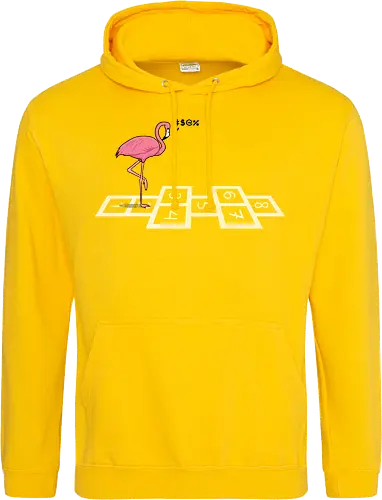 Hopping Flamingo!