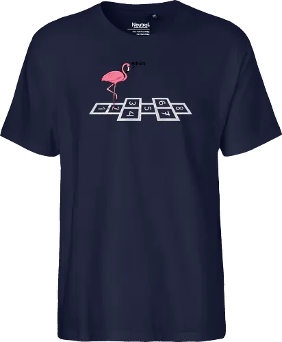 Hopping Flamingo!