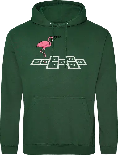 Hopping Flamingo!