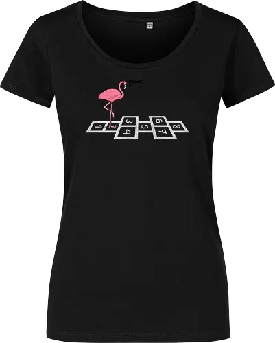 Hopping Flamingo!