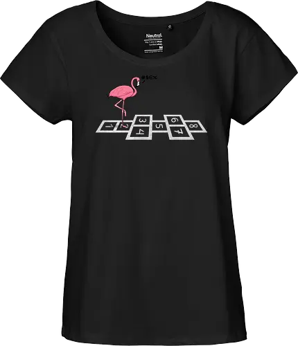 Hopping Flamingo!