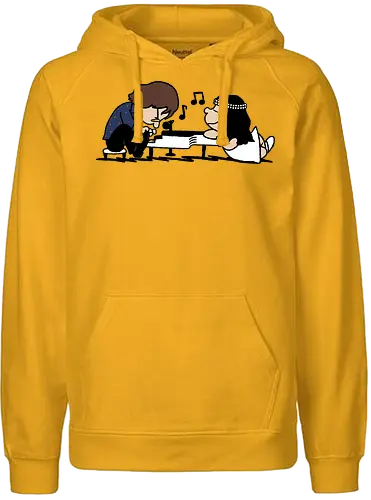 Imagine! - music, Lennon, Yoko, mashup, image, comic - Fairtrade Hoodie