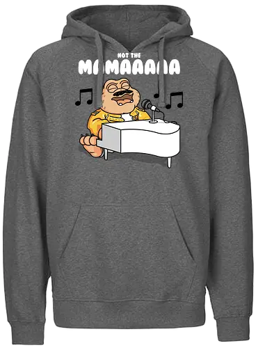 Baby Mercury! - queen, dinos, Baby dino, freddy mercury, bohemian rhapsody - Fairtrade Hoodie