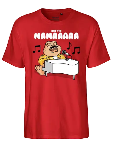 Baby Mercury! - queen, dinos, Baby dino, freddy mercury, bohemian rhapsody - Fairtrade T-Shirt