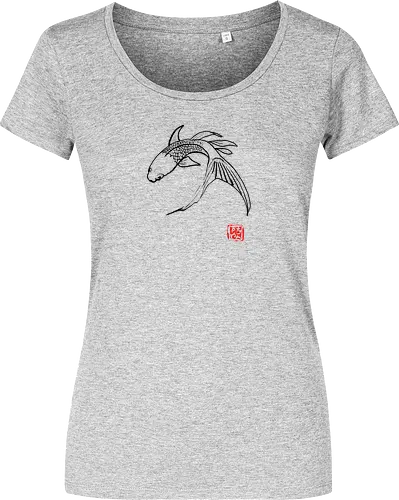 carp koi turning