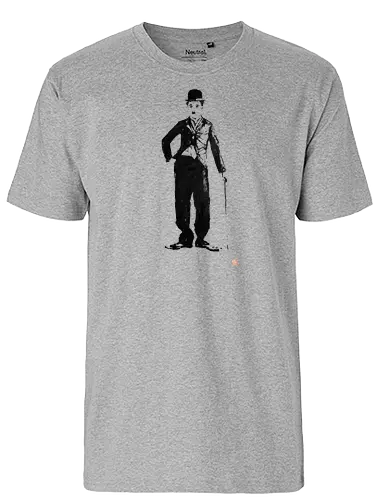 charlie chaplin standing - comedian, Chaplin, art - Fairtrade T-Shirt