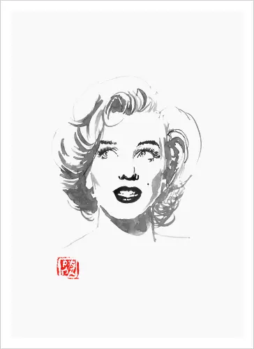 Marilyn looks left