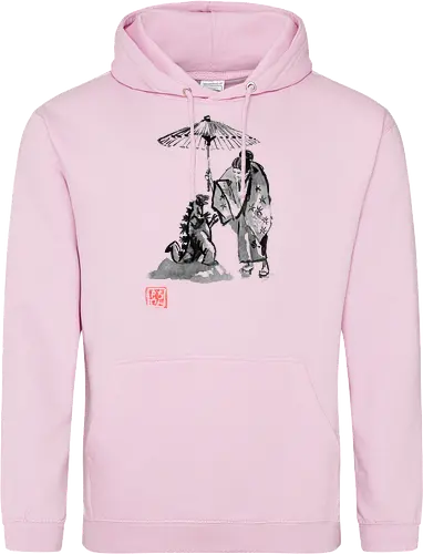 geisha and baby kaiju