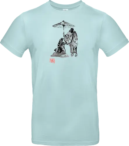 geisha and baby kaiju