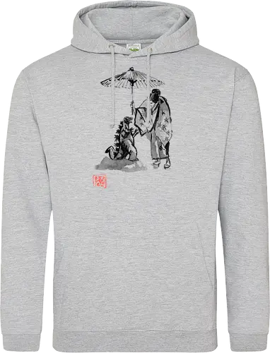 geisha and baby kaiju