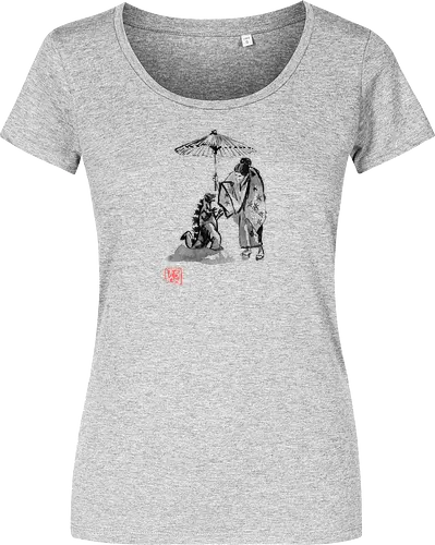 geisha and baby kaiju