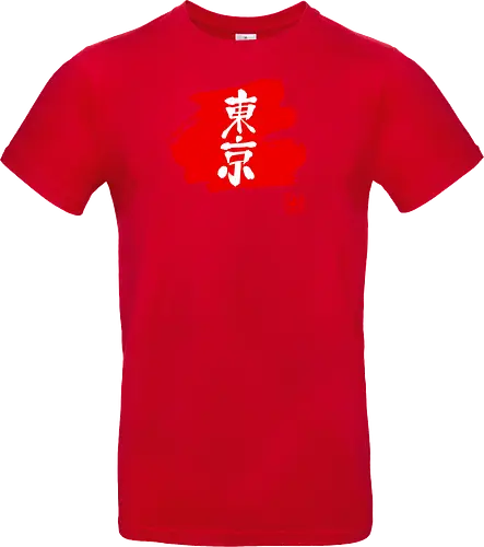 tokyo kanji red
