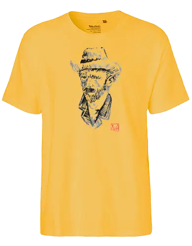 Van Gogh tribute - van gogh, art - Fairtrade T-Shirt