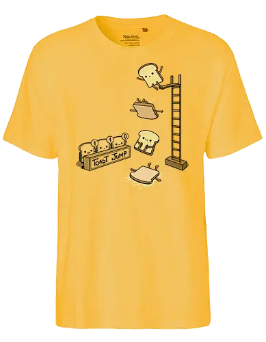 Murphy's Jump! - toast, pbj, erdnussbutter, jump, Pnutbutter - Fairtrade T-Shirt