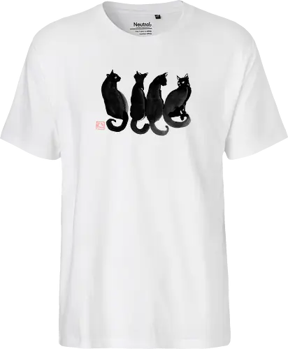 4 black cats
