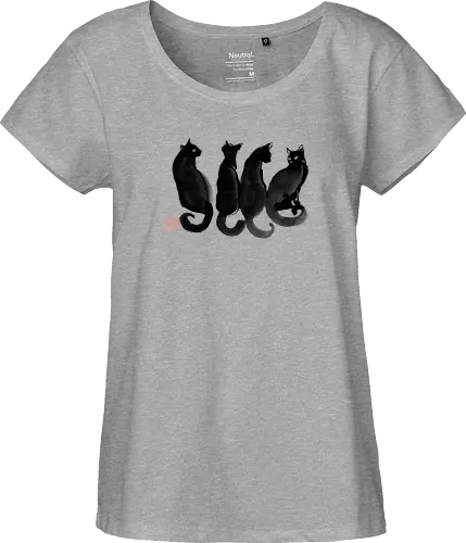 4 black cats