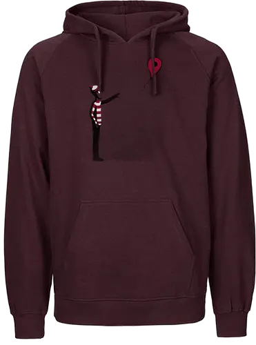 Never Found! - walter, wally, banksy, maps, marker, you are here - Fairtrade Hoodie