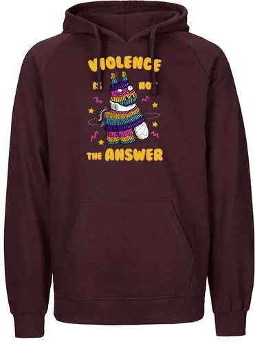 Painata! - pinata, fortnite, pain, llama, loot - Fairtrade Hoodie