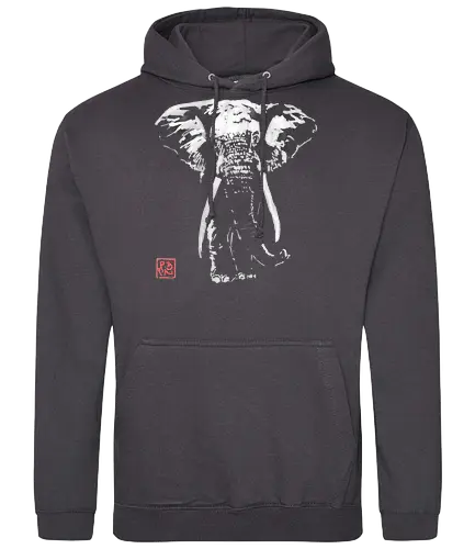 elephant - elefant - Standard Hoodie