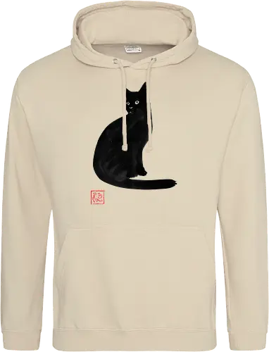 simple black cat