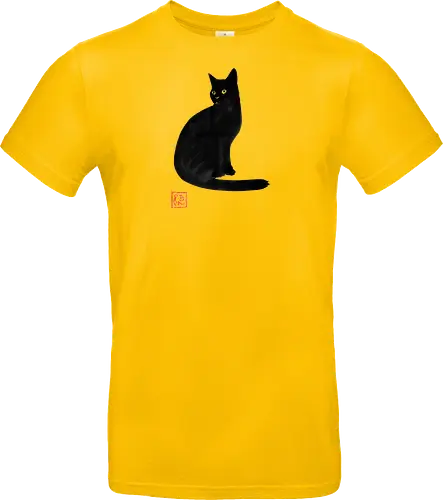 simple black cat