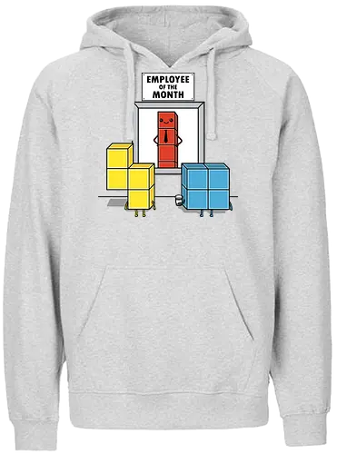 Piece of the Month! - gaming, tetris, Employee - Fairtrade Hoodie