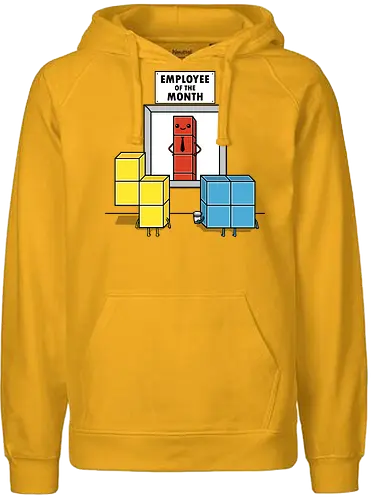 Piece of the Month! - gaming, tetris, Employee - Fairtrade Hoodie