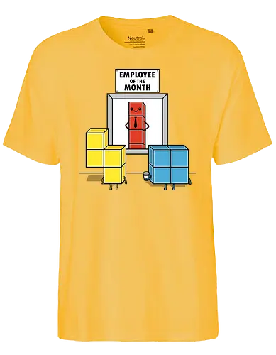 Piece of the Month! - gaming, tetris, Employee - Fairtrade T-Shirt