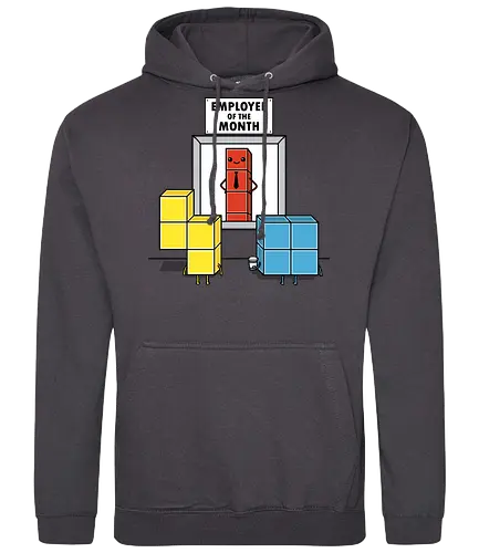 Piece of the Month! - gaming, tetris, Employee - Standard Hoodie