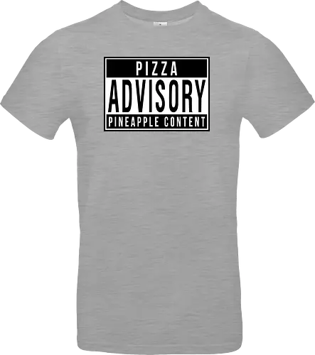 Pizza Advisory!