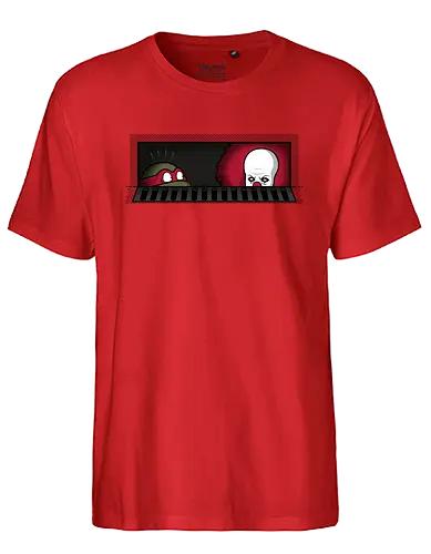 Sewermates! - it, Sewer, turtle, mashup, fun - Fairtrade T-Shirt