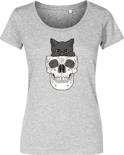 Black Kitty & Skull