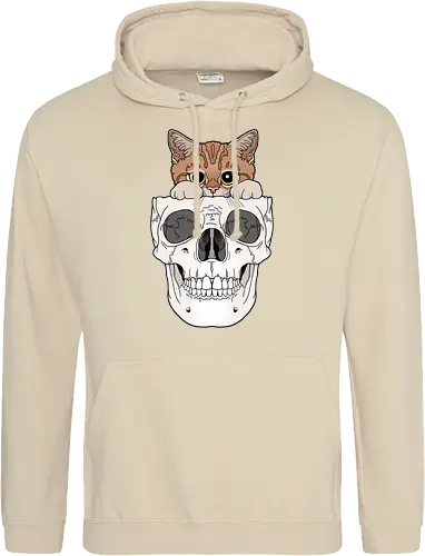 Orange Kitty & Skull