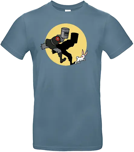 The Adventures of the Black Knight! - film, movie, monty, python, comic, mashup, black knight, killerkaninchen - Standard T-Shirt