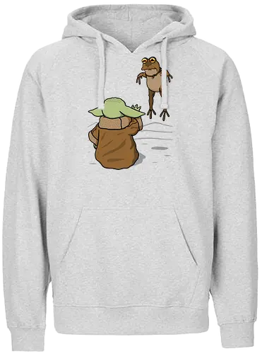 Wrong Toad! - series, mashup, fun, toad, Hypnotoad, scifi - Fairtrade Hoodie
