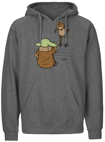 Wrong Toad! - series, mashup, fun, toad, Hypnotoad, scifi - Fairtrade Hoodie