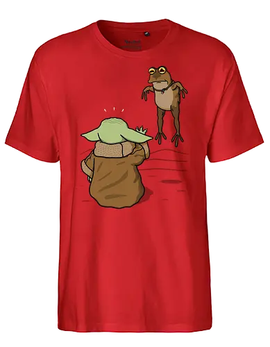 Wrong Toad! - series, mashup, fun, toad, Hypnotoad, scifi - Fairtrade T-Shirt
