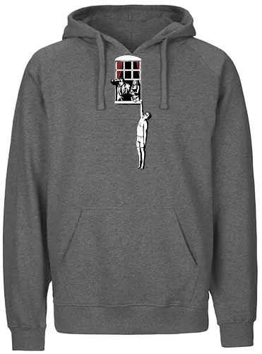 Office Affair! - series, tv, mashup, banksy, Dwight, Angela, Michael - Fairtrade Hoodie