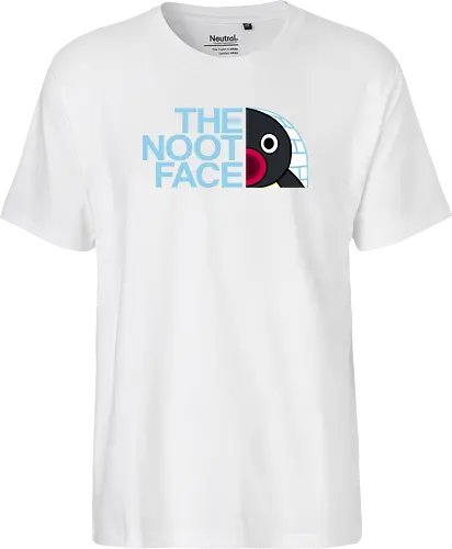 The Noot Face! - Noot, pinguin, Pingu, mashup, face - Fairtrade T-Shirt