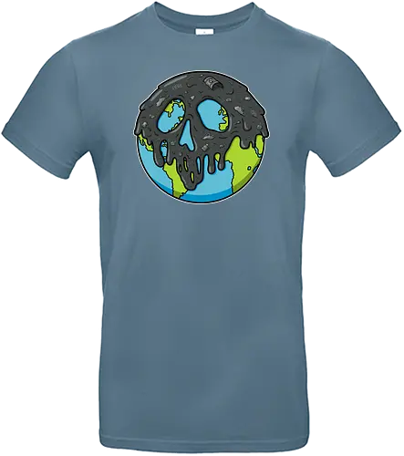 Poisoned earth! - poison, Umweltverschmutzung, No Planet B, erde, umwelt, schutz, earth - Standard T-Shirt