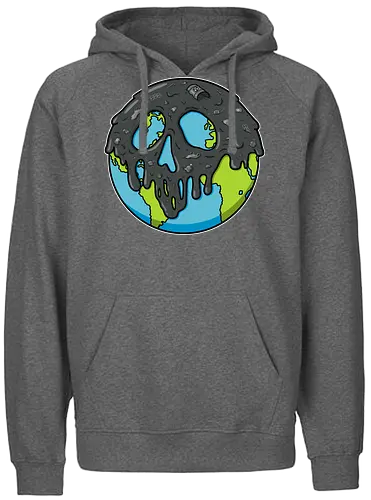 Poisoned earth! - poison, Umweltverschmutzung, No Planet B, erde, umwelt, schutz, earth - Fairtrade Hoodie