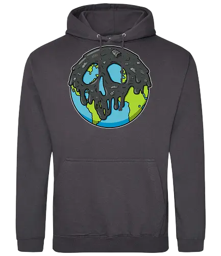 Poisoned earth! - poison, Umweltverschmutzung, No Planet B, erde, umwelt, schutz, earth - Standard Hoodie