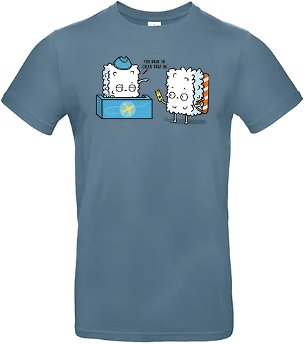 Sushi Check in! - sushi, check-in, flight, flug, flughafen - Standard T-Shirt