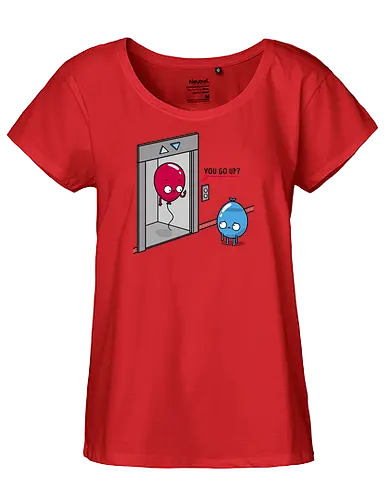 Elevator Question! - Balloons, Helium, Water Balloon - Fairtrade Girl Shirt