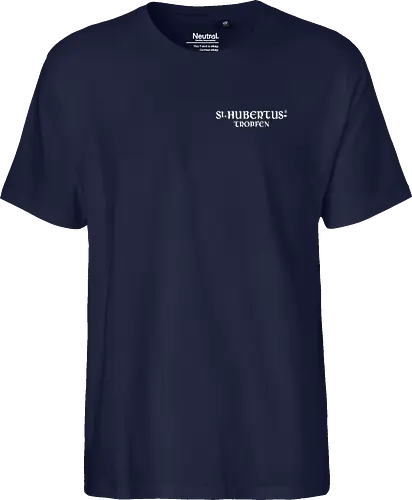 Rehbock Backprint - Schriftzug Pocket - Fairtrade T-Shirt