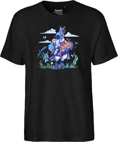 Play that Ancient Song - Breath, wild, Ancient Song, bird, music - Fairtrade T-Shirt